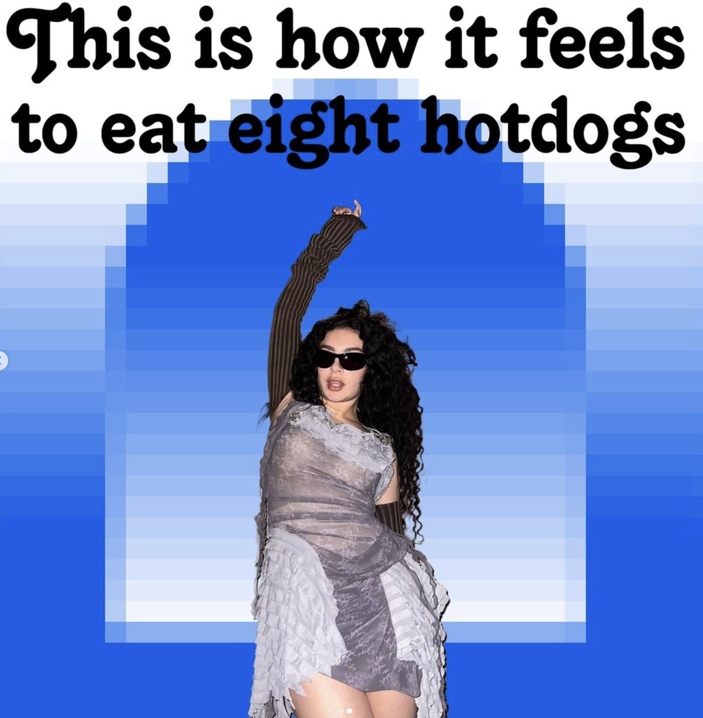 girl - This is how it feels to eat eight hotdogs